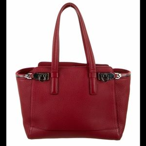 Salvatore Ferragamo Leather Tote Bag